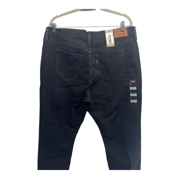 Levi's 721 high-rise skinny jeans 18W plus black stretch NWT classic denim - Picture 3 of 9